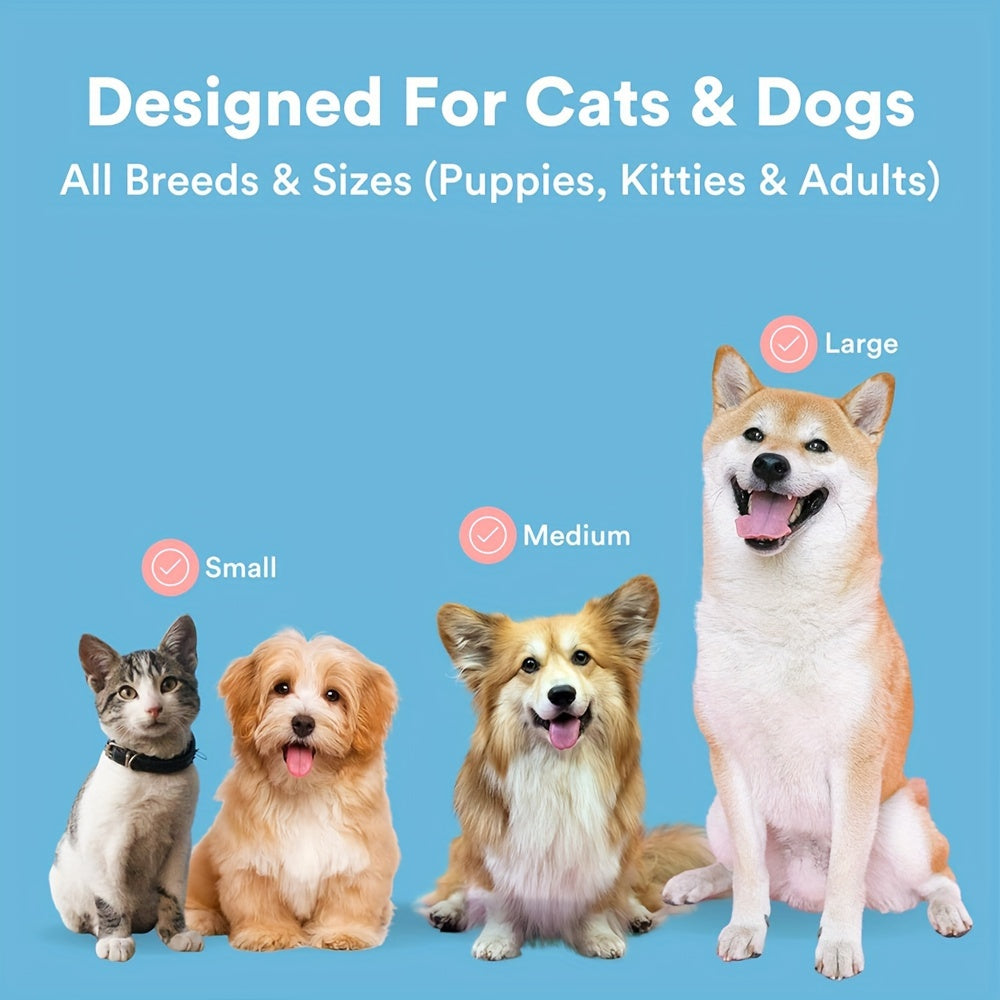 FurReal Love™ 360° Silicone Dog & Cat Toothbrush Set – Soft Finger Toothbrush for Gentle Pet Teeth Cleaning (2-Pack)